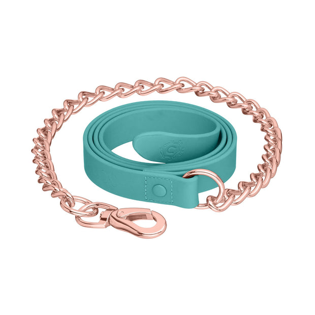 iCavalos Horse Lead Aqua Rose