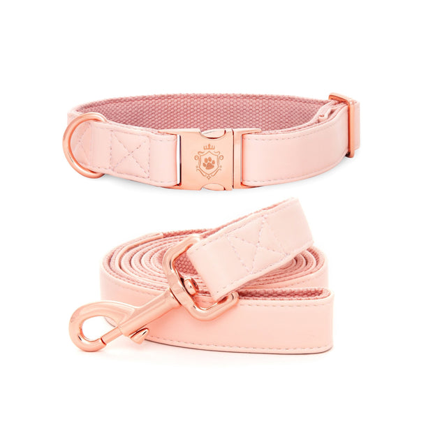 Candy Pink Collar & Leash Set
