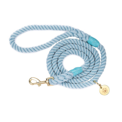 Baby Blue Rope Leash