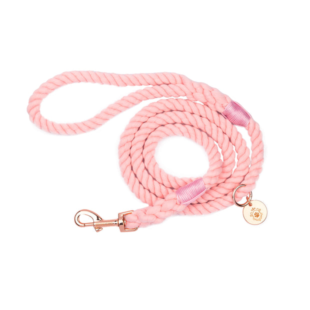 Candy Pink Rope Leash